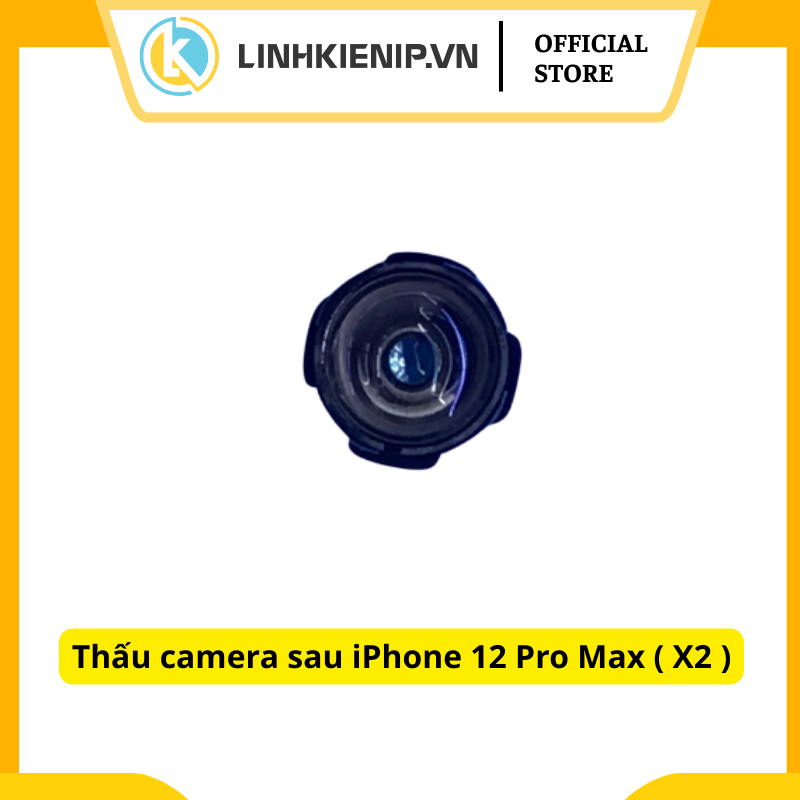 Thấu camera sau iPhone 12 Pro Max ( x 2 ) Thấu camera sau iPhone 12 Pro Max ( x 2 )