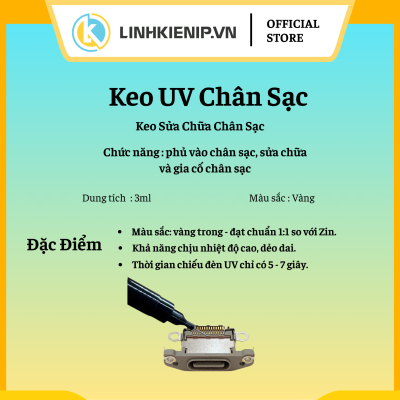 Keo UV Làm Chân Sạc