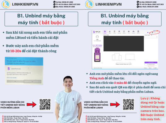 Các bước thực hiện khi dùng Cáp fix camera trước Luban iPhone 16 Pro Max
