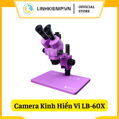 Kính Hiển Vi Luban - 60X Có Chân Đế Lớn - Zoom 6~60X