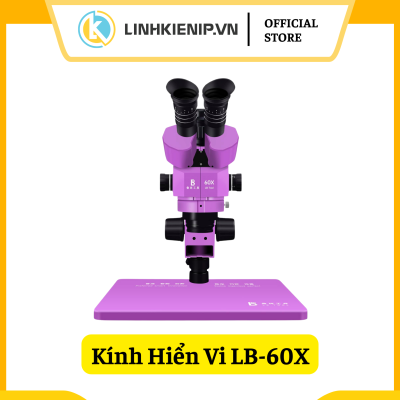 Kính Hiển Vi Luban - 60X Có Chân Đế Lớn - Zoom 6~60X