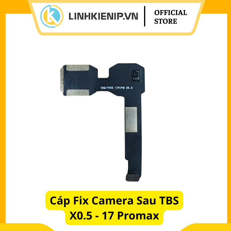 Cáp Fix Camera sau x0.5 TBS iPhone 17 Pro Max