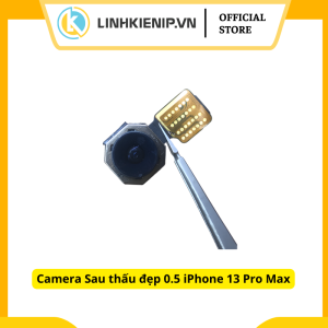Camera sau thấu đẹp 0.5 iPhone 13 Pro Max