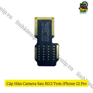 Cáp Hàn Camera Sau Trơn iPhone 12 Pro