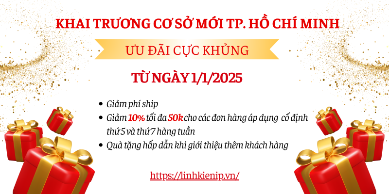 Giảm giá linh kiện
