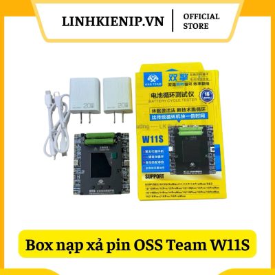 Box Nạp Xả % Pin OSS Team W11S - Hỗ trợ 11-15PM