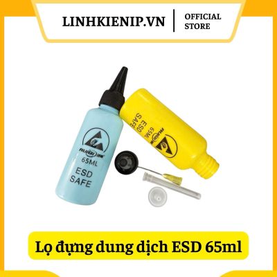 Lọ nhựa đựng dung dịch an toàn ESD Safe 65ml