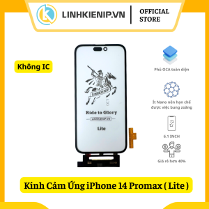 Kính Cảm Ứng Liền OCA iPhone 14 Pro Max Bản Lite (Không IC)