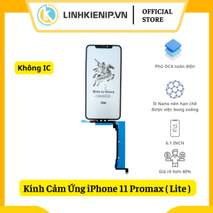 Kính Cảm Ứng Liền OCA iPhone 12/12 Pro Bản Lite (Không IC)
