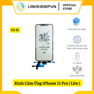 Kính Cảm Ứng Liền OCA iPhone 11 Pro Bản Lite (Có IC)