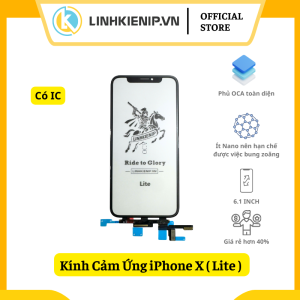 Kính Cảm Ứng Liền OCA iPhone X Bản Lite