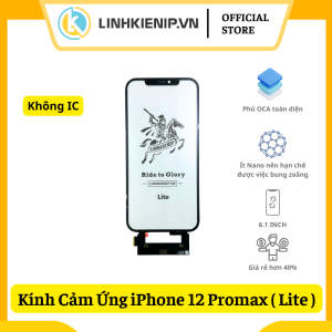 Kính Cảm Ứng Liền OCA iPhone 12 Pro Max Bản Lite (Không IC)