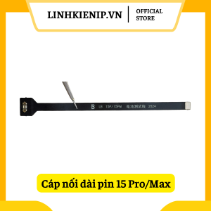 Cáp nối dài pin Luban iPhone 15 Pro/15 ProMax
