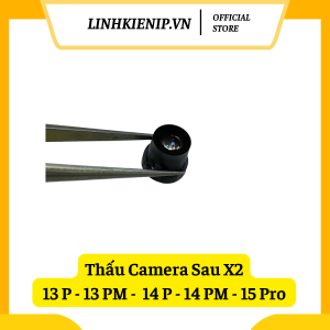Thấu Camera Sau X2 iPhone 13 Pro - 13 Pro Max - 14 Pro Max - 15 Pro
