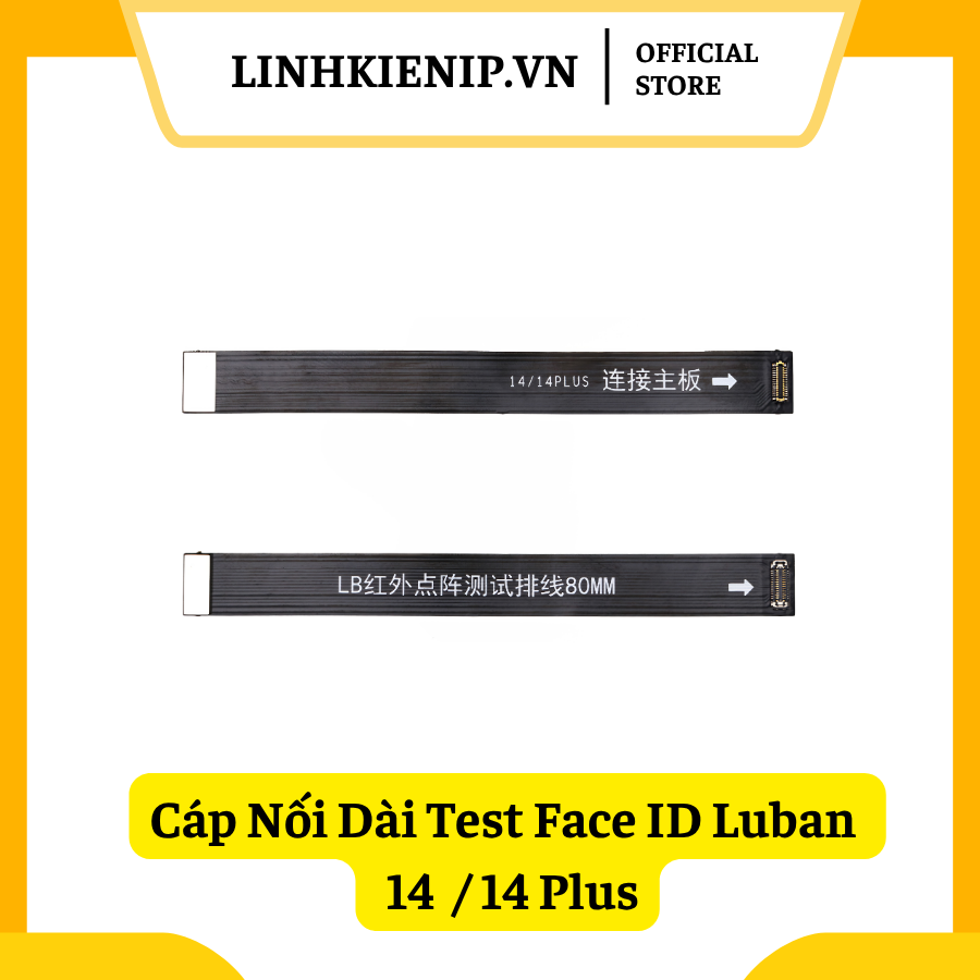 Ảnh của Hân Cáp Nối Dài Test Face ID Luban iPhone 14 14 Plus